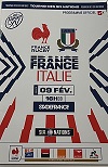 09/02/2020 : France v Itsly